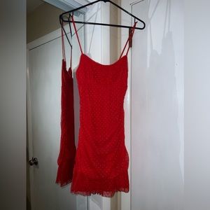 ALTAR’D state red mini dress